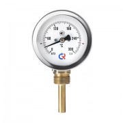 Термометр биметаллический БТ-52.211 Дк100 L=46х6мм G1/2" +120С радиальный 