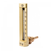 Термометр стеклянный угловой ТТ-В-150/50. У11 G1/2 (0-160C)