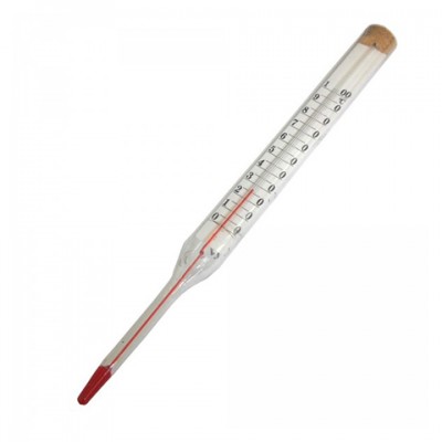 Термометр технический жидкостной прямой ТТЖ-М L=66мм +150С Термометр технический жидкостной прямой ТТЖ-М L=66мм +150С