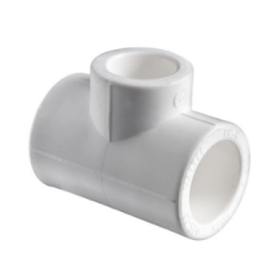 Тройник PP-R 25 белый Политэк (40шт) Тройник PP-R 25 белый Политэк (40шт)