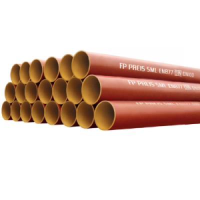 Труба опорная чугун SML 150 б/раструбная Труба опорная чугун SML 150 б/раструбная