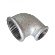 Угольник чугун переходной Ду25х20 оц 