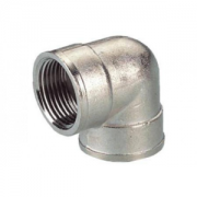 Угольник латунь никель Ду32 вр/вр 