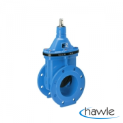 Задвижка клиновая чугун Ду200 Ру10 фл короткая б/штурвала Hawle 4000E2