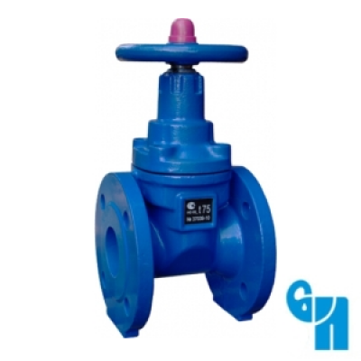 Задвижка клиновая чугун Ду80 Ру16 г/в фл с обрез клин Задвижка клиновая чугун Ду80 Ру16 г/в фл с обрез клин