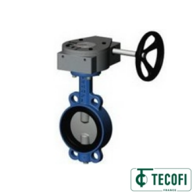Затвор диск повор чугун Ду125 Ру16 межфл эл/пр 3х400В Tecofi VP 3448 Затвор диск повор чугун Ду125 Ру16 межфл эл/пр 3х400В Tecofi VP 3448